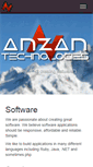 Mobile Screenshot of anzantech.com